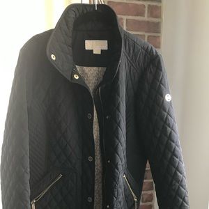Michael Kors quilted barn jacket